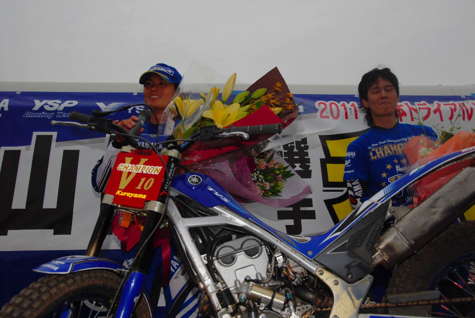 2011SUGOの黒山健一と黒山二郎