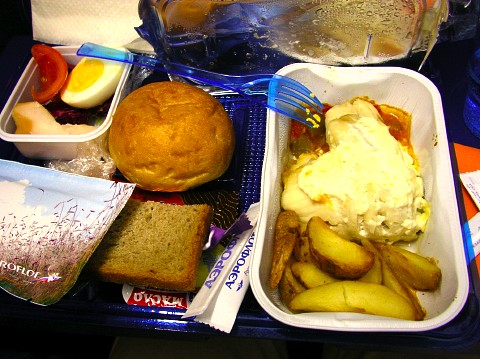 アエロフロートの飯