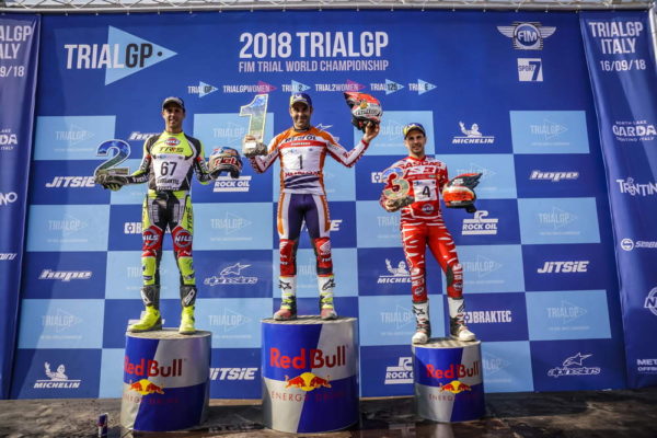 2018イタリアGP表彰