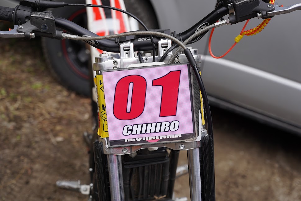 #01のゼッケン